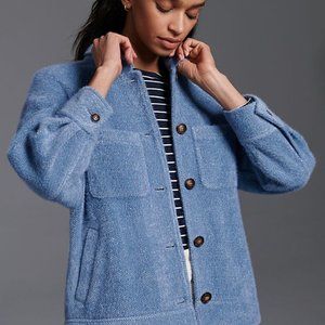 Anthro Greylin * Charley Cozy Shirt Jacket, size M